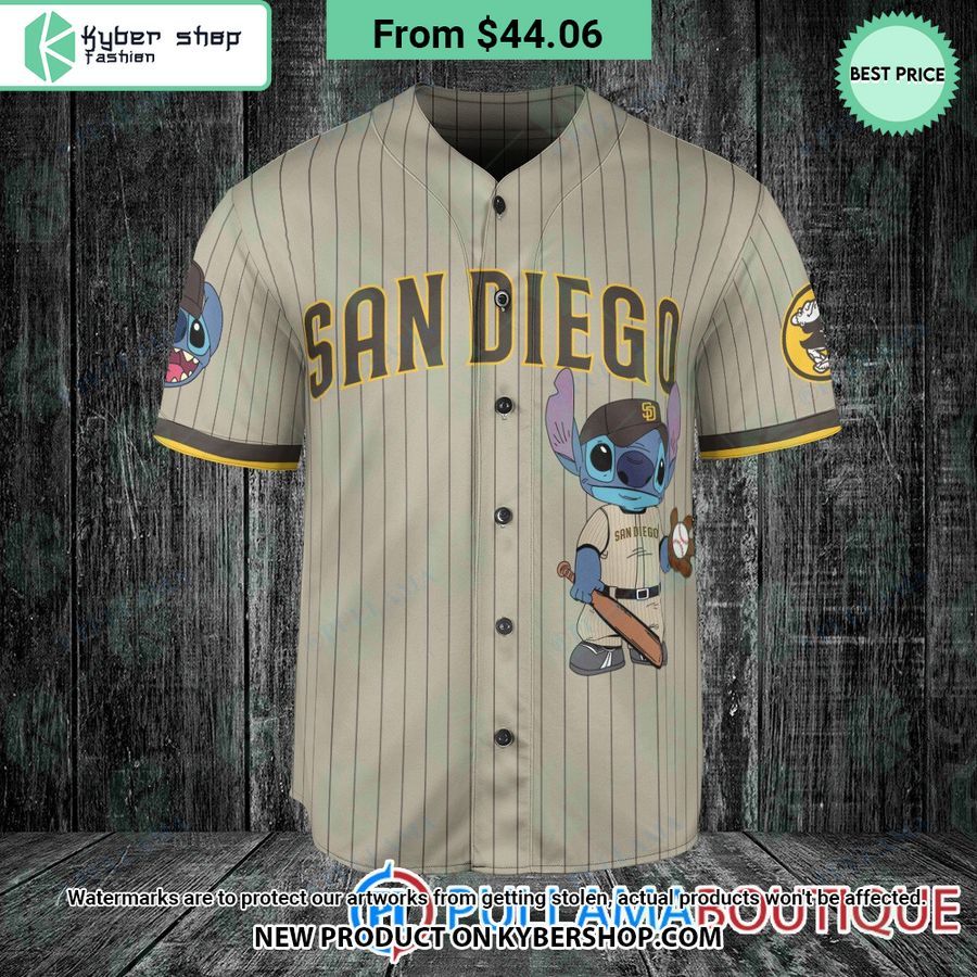 San Diego Padres Stitch Striped Baseball Jersey Coolosm