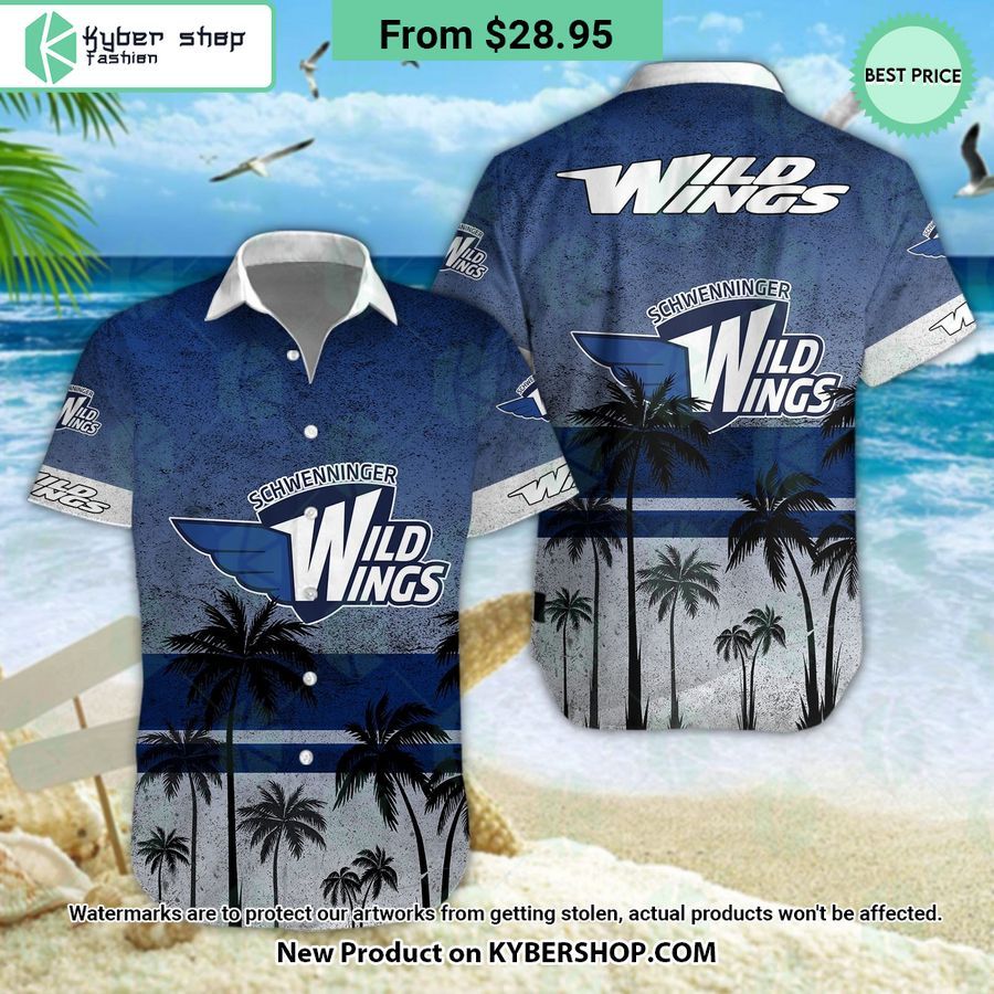 Schwenninger Wild Wings Hawaiian Shirt and Shorts You look too weak