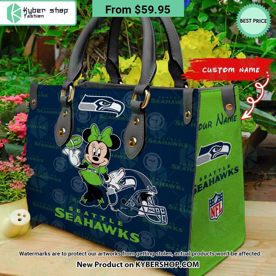 Seattle Seahawks Minnie Leather Bag Best click of yours