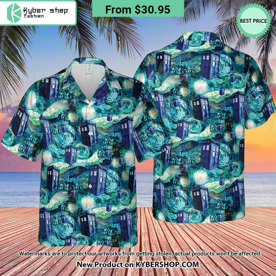 Tardis Starry Night Doctor Who Hawaiian Shirt 4 Tardis Starry Night Doctor Who Hawaiian Shirt Nice shot bro