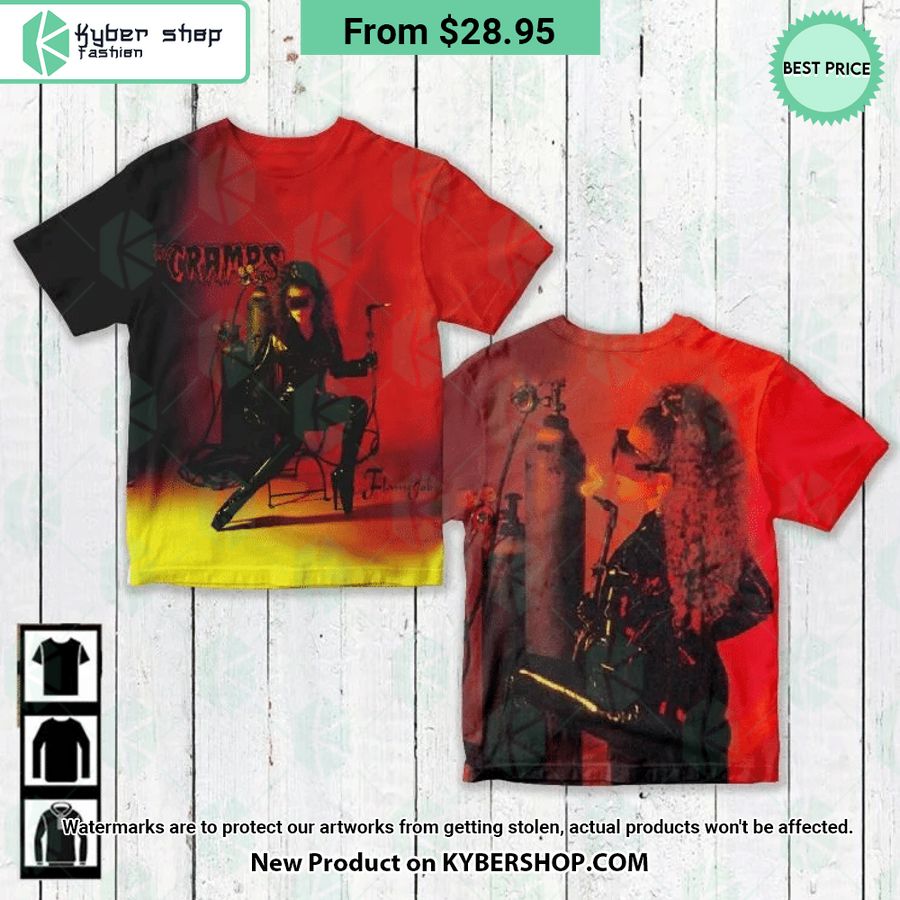 The Cramps Flamejob Album Shirt Have no words to explain your beauty