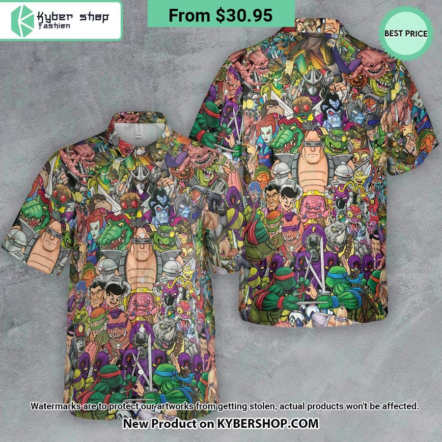 The Turtles and The Rogues Teenage Mutant Ninja Turtles Hawaiian Shirt 4 the turtles and the rogues teenage mutant ninja turtles hawaiian shirt 4 952 jpg