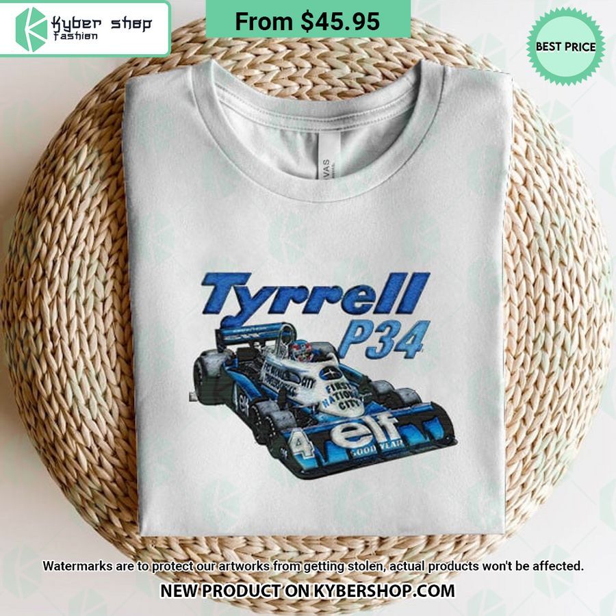 Tyrrell P34 Embroidered Shirt Damn good