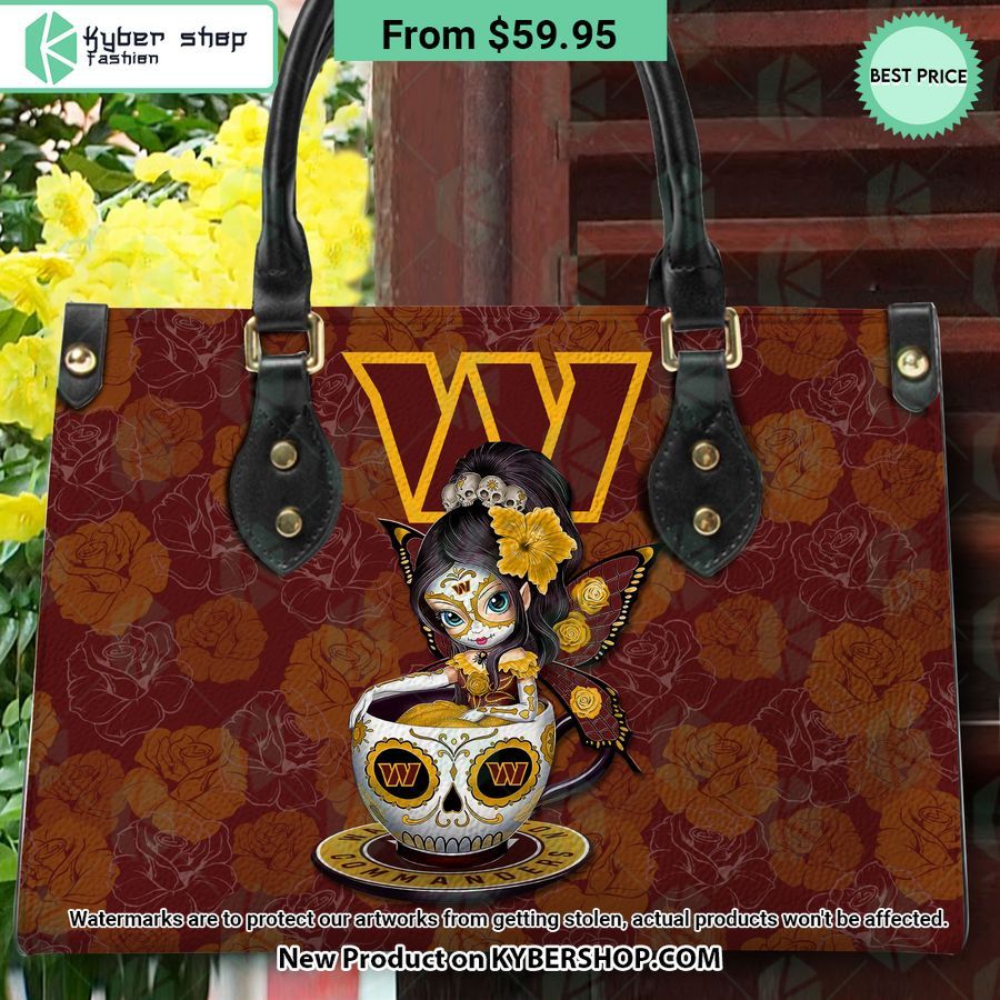 Washington Commanders Sugar Skull Girl Leather Bag 3 washington commanders sugar skull girl leather bag 3 387 jpg