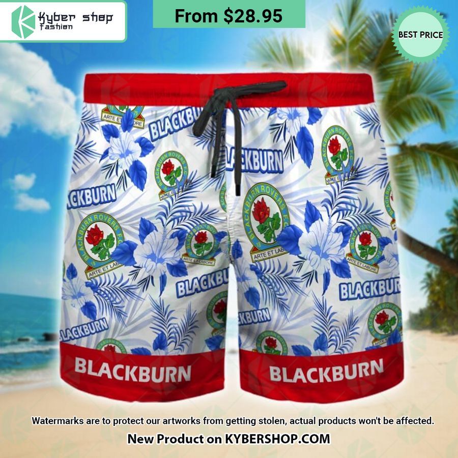 blackburn rovers fc floral hawaiian shirt and shorts 2 420 jpg