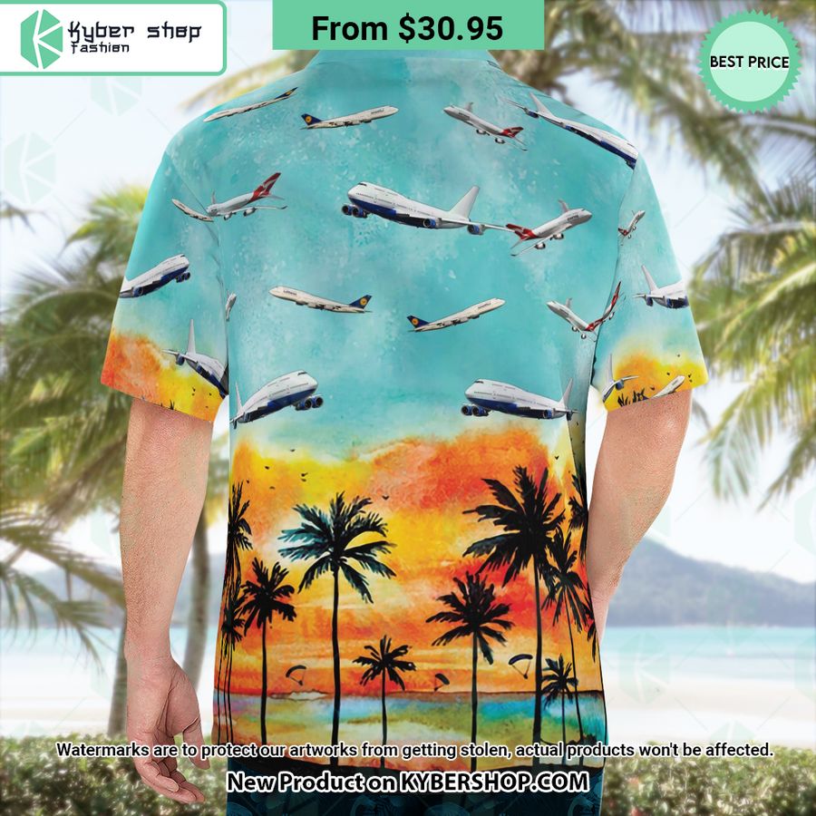 Boeing 747 Hawaiian Shirt Have You Joined A Gymnasium?
