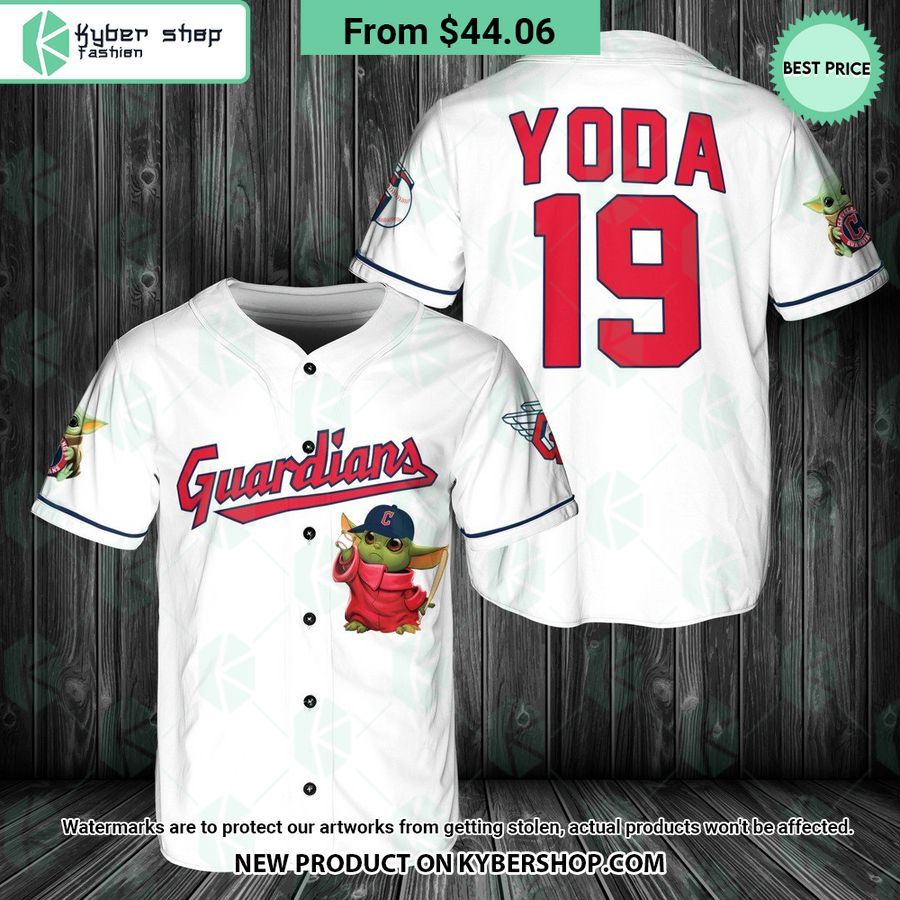 Cleveland Guardians Baby Yoda Baseball Jersey Hey! You look amazing dear