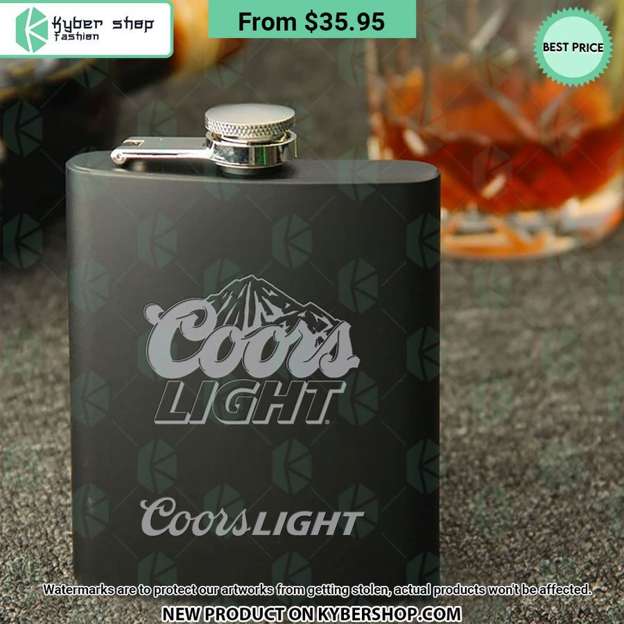 Coors Light Hip Flask You are always amazing