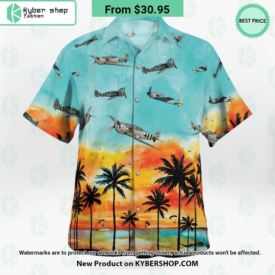 Focke Wulf Fw 190 Hawaiian Shirt Trending Picture Dear