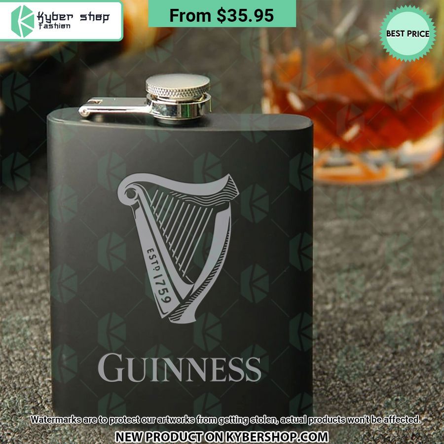 Guinness Hip Flask My friend and partner