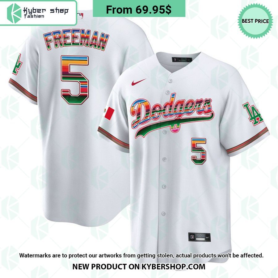 Men's Los Angeles Dodgers Mexico Cool Base White Jersey 4 Men's Los Angeles Dodgers Mexico Cool Base White Jersey Cuteness overloaded