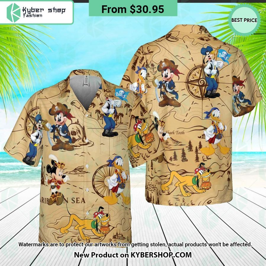 mickey friends disney pirated of the caribbean hawaiian shirt 1 281 jpg