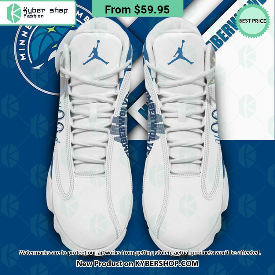 Minnesota Timberwolves CUSTOM Air Jordan 13 Shoes 3 Minnesota Timberwolves CUSTOM Air Jordan 13 Shoes word3