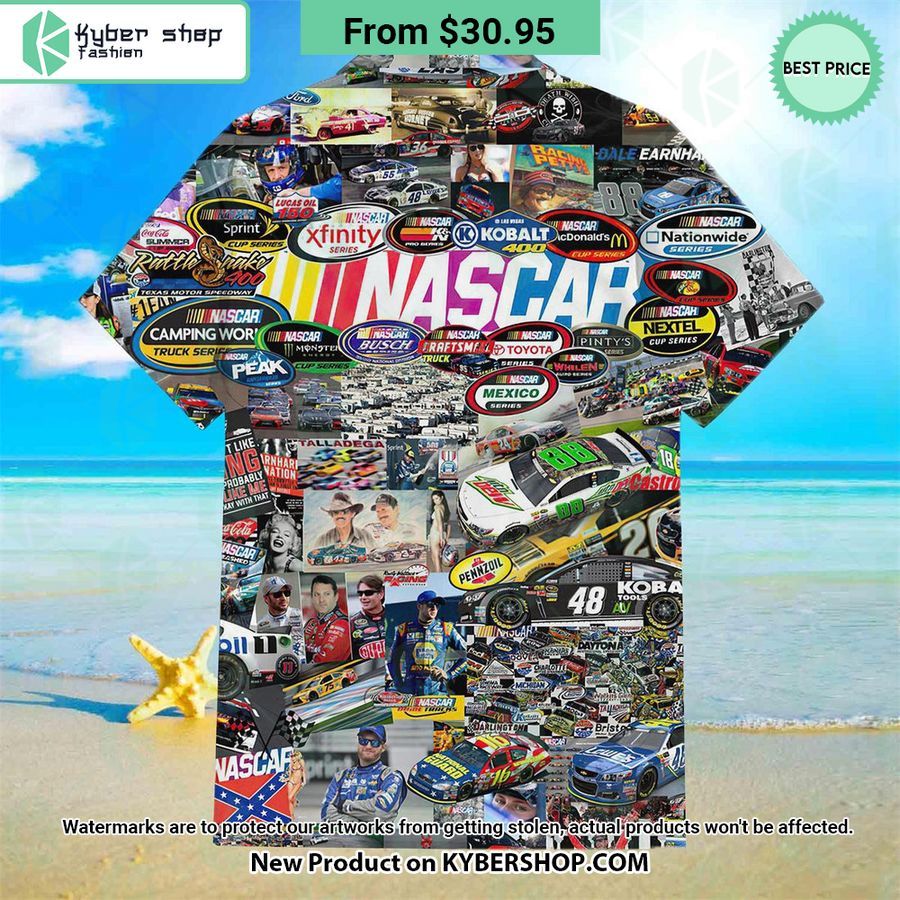 NASCAR F1 Hawaiian Shirt 4 NASCAR F1 Hawaiian Shirt Gang of rockstars