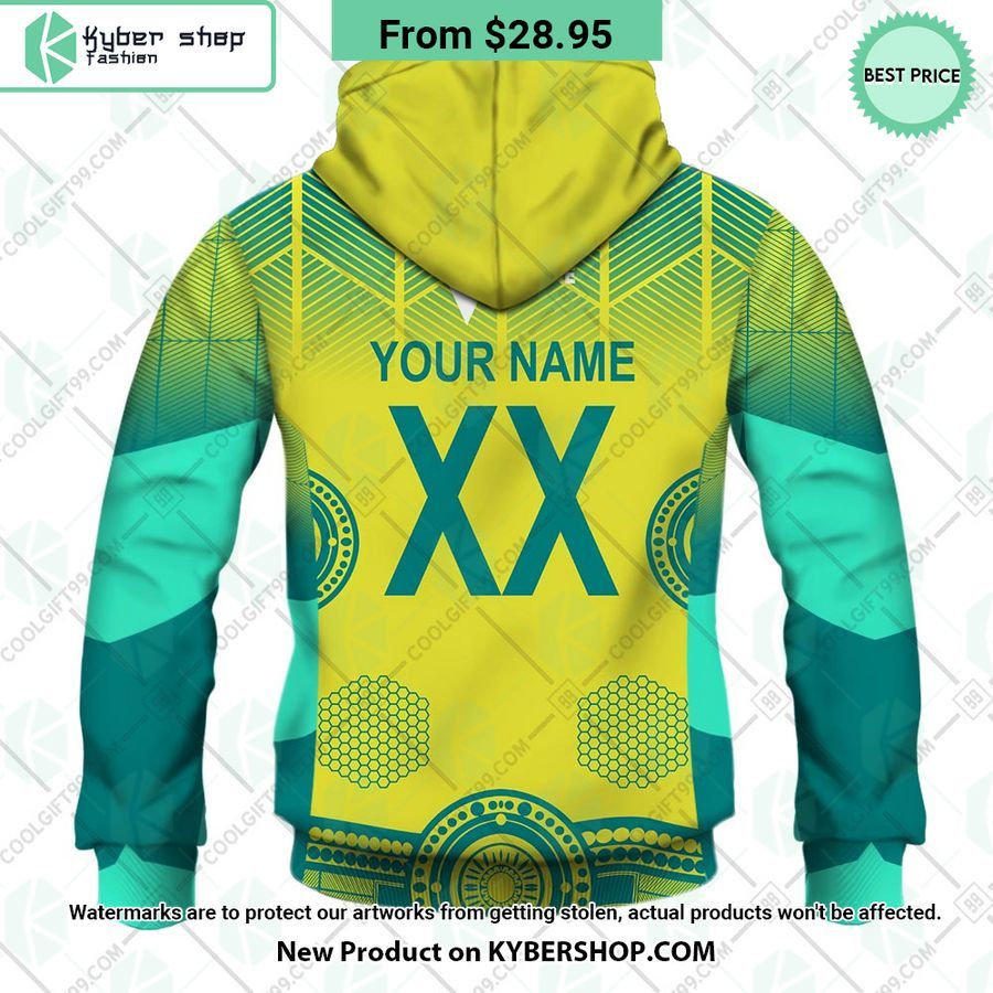 Netball AU Diamonds World Cup CUSTOM Hoodie 6 Netball AU Diamonds World Cup CUSTOM Hoodie Stand easy bro