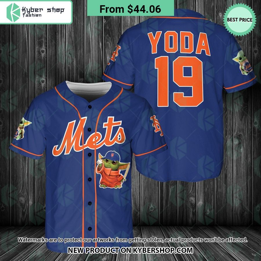 New York Mets Baby Yoda Baseball Jersey How did you learn to click so well