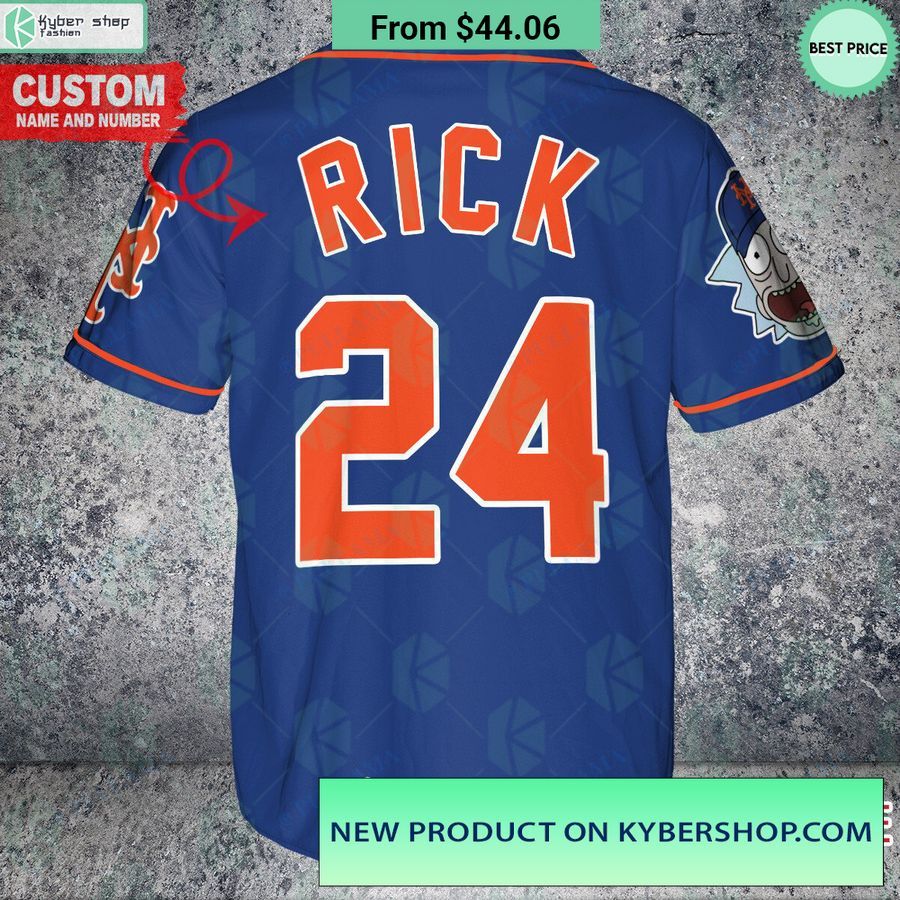 New York Mets Rick And Morty Baseball Jersey 3 New York Mets Rick And Morty Baseball Jersey I am in love with your dress