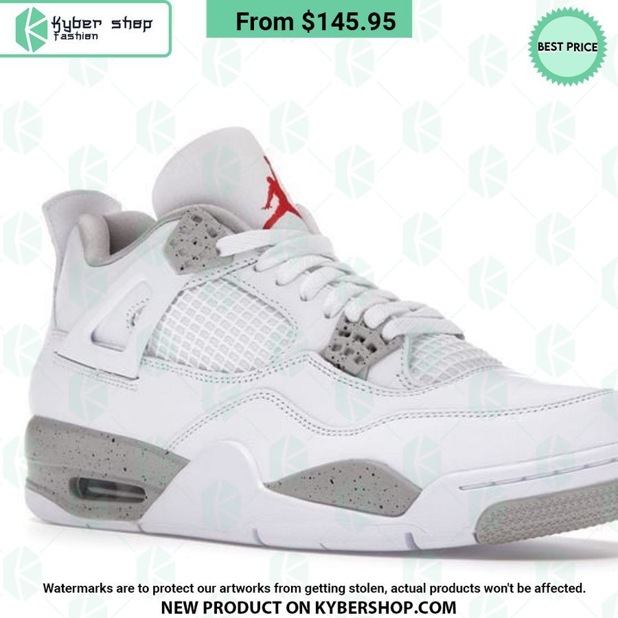Nike Air Jordan 4 Retro White Oreo 4 Nike Air Jordan 4 Retro White Oreo Nice Pic