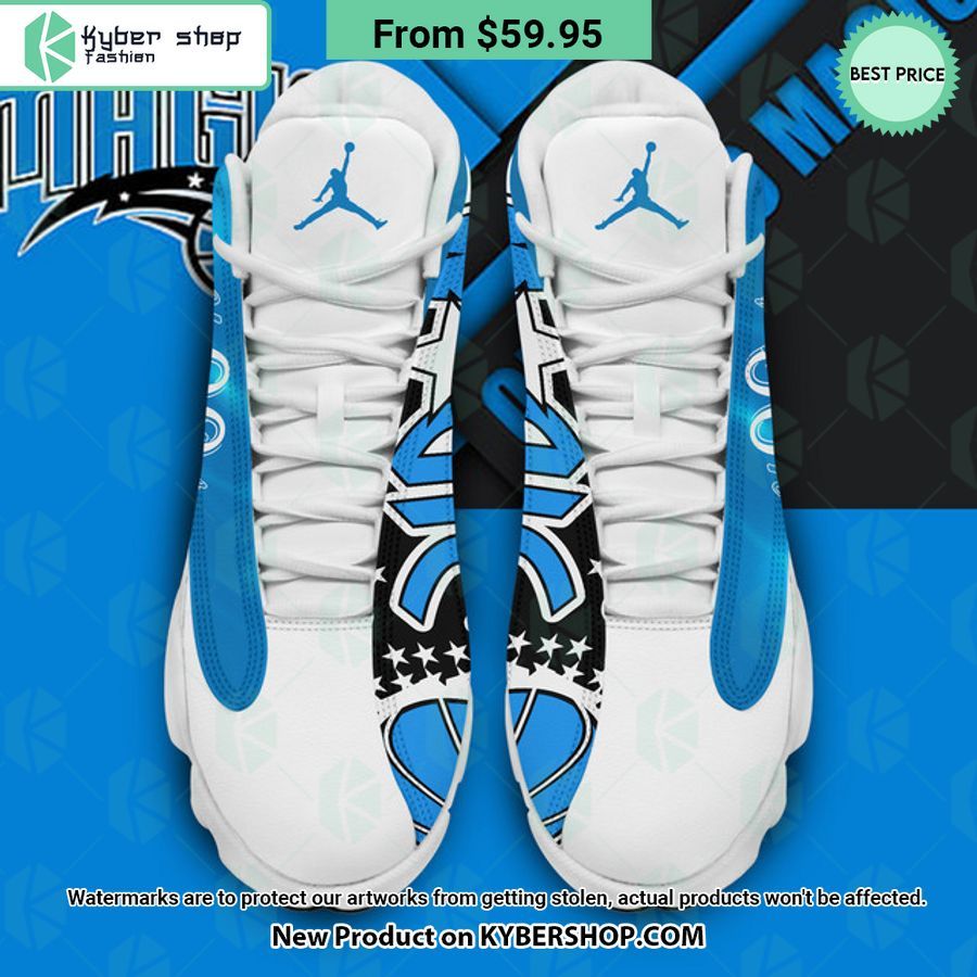 Orlando Magic CUSTOM Air Jordan 13 Shoes 3 Orlando Magic CUSTOM Air Jordan 13 Shoes word1