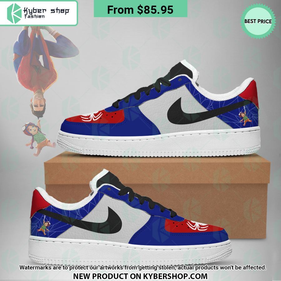 peter parker marvel spider man across the spider verse nike air force shoes 1 63 jpg