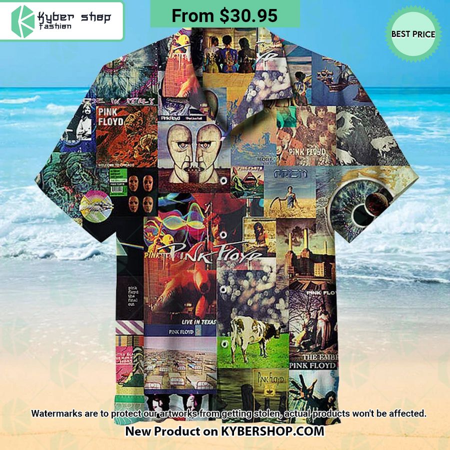 Pink Floyd Band Album Collage Hawaiian Shirt 3 Pink Floyd Band Album Collage Hawaiian Shirt Such a charming picture