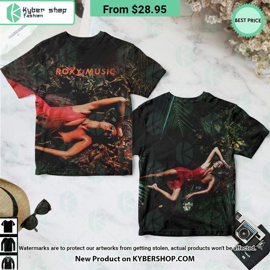 Roxy Music Stranded Album Shirt Out of the world