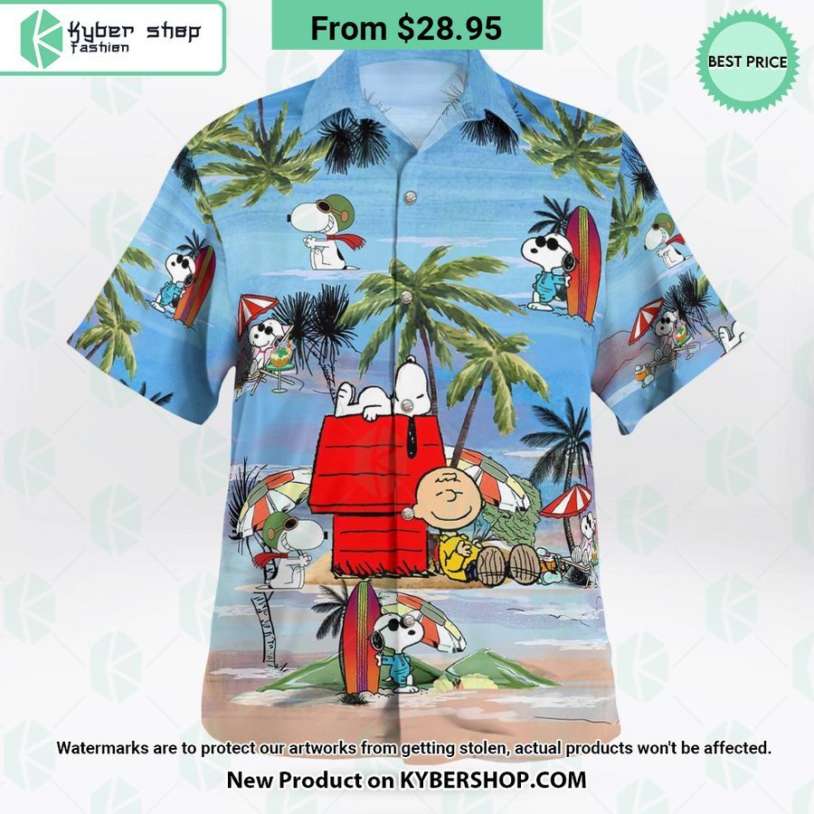 snoopy charlie brown summer time hawaiian shirt shorts 2 400 jpg