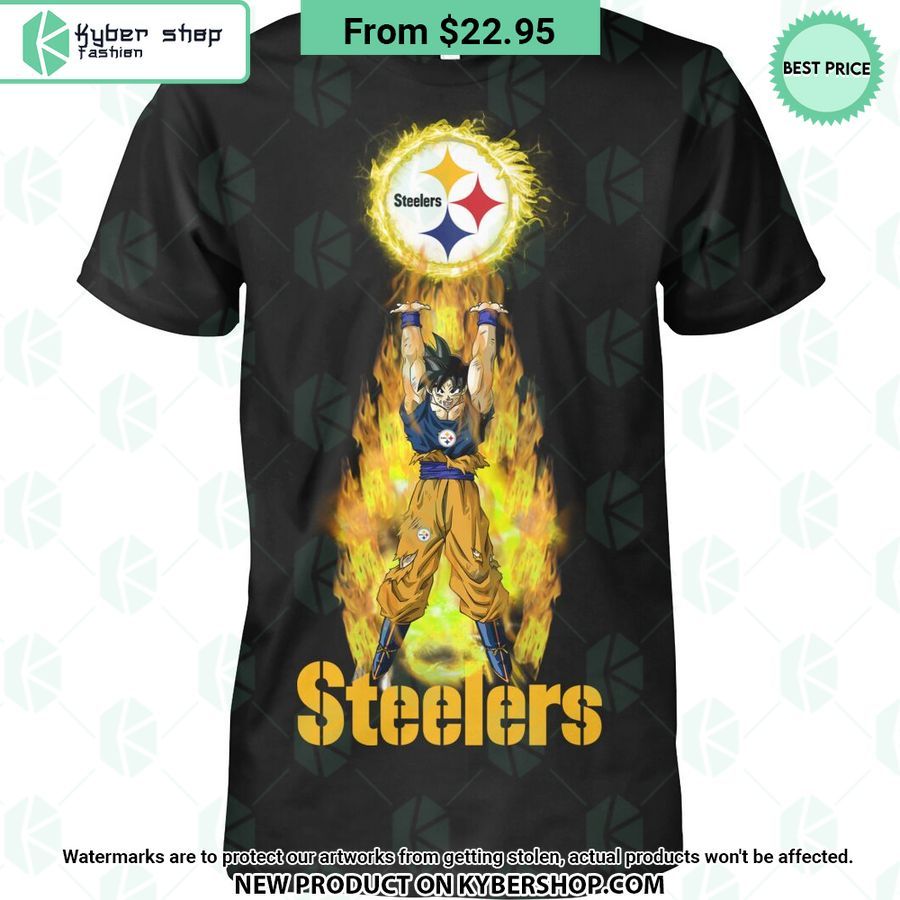 Son GoKu Pittsburgh Steelers shirt You tried editing this time?