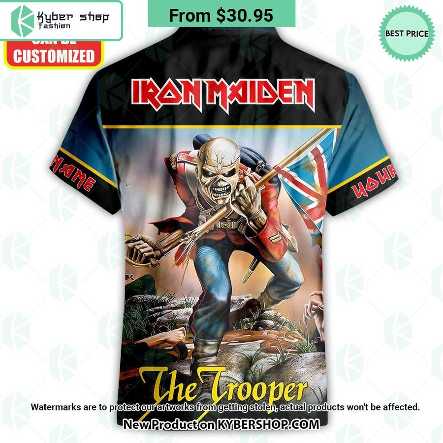 The Trooper Iron Maiden Hawaiian Shirt Have You Joined A Gymnasium?