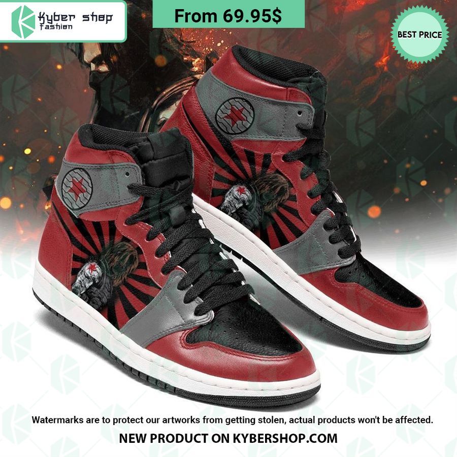 Winter Soldier Logo Marvel Air Jordan 1 I like your hairstyle