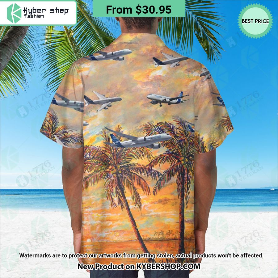 Airbus Hawaiian Shirt 4 Airbus Hawaiian Shirt Good look mam