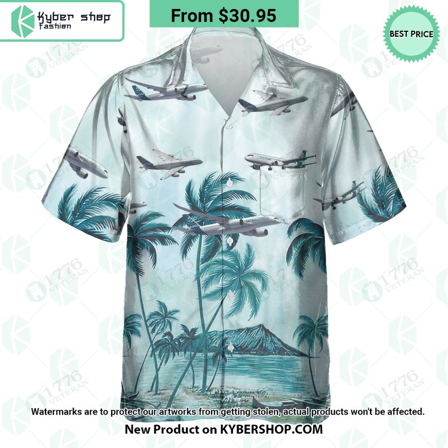 Airbus Palm Hawaiian Shirt Nice Place And Nice Picture