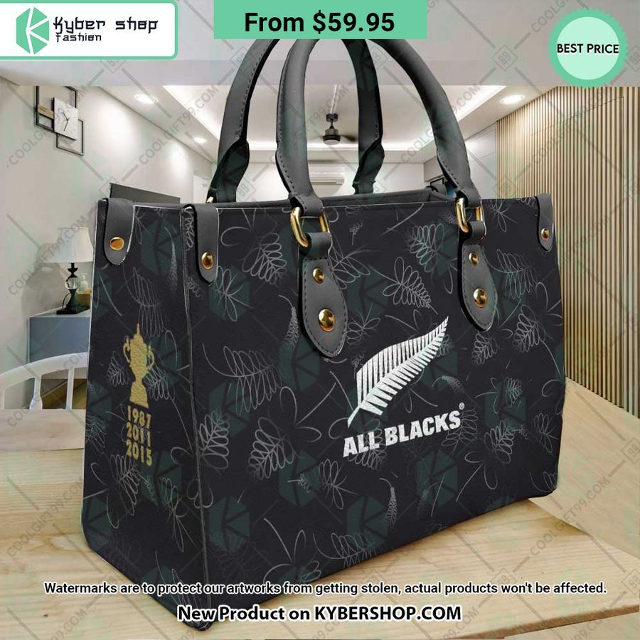 All Blacks New Zealand Rugby Leather Handbag You Tried Editing This Time?