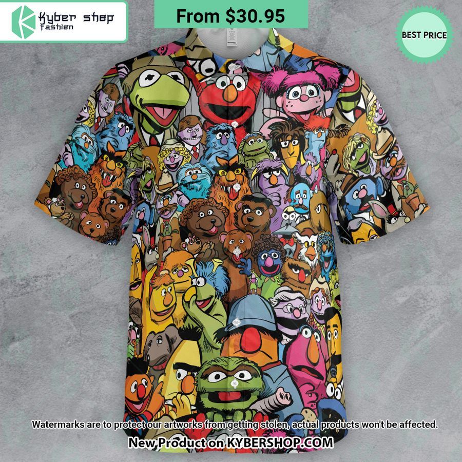 All Muppets Characters Are Here Button Down Shirt 2 148 Jpg