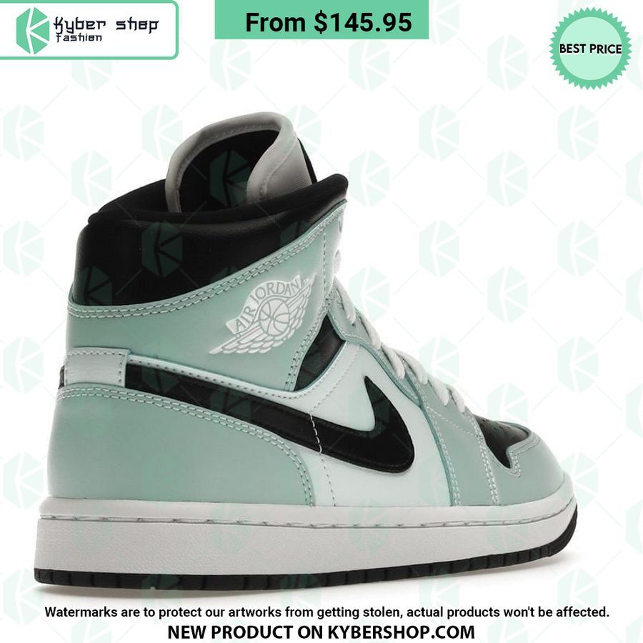 Aqua Blue Tint Nike Air Jordan 1 Mid 4 Aqua Blue Tint Nike Air Jordan 1 Mid Good look mam
