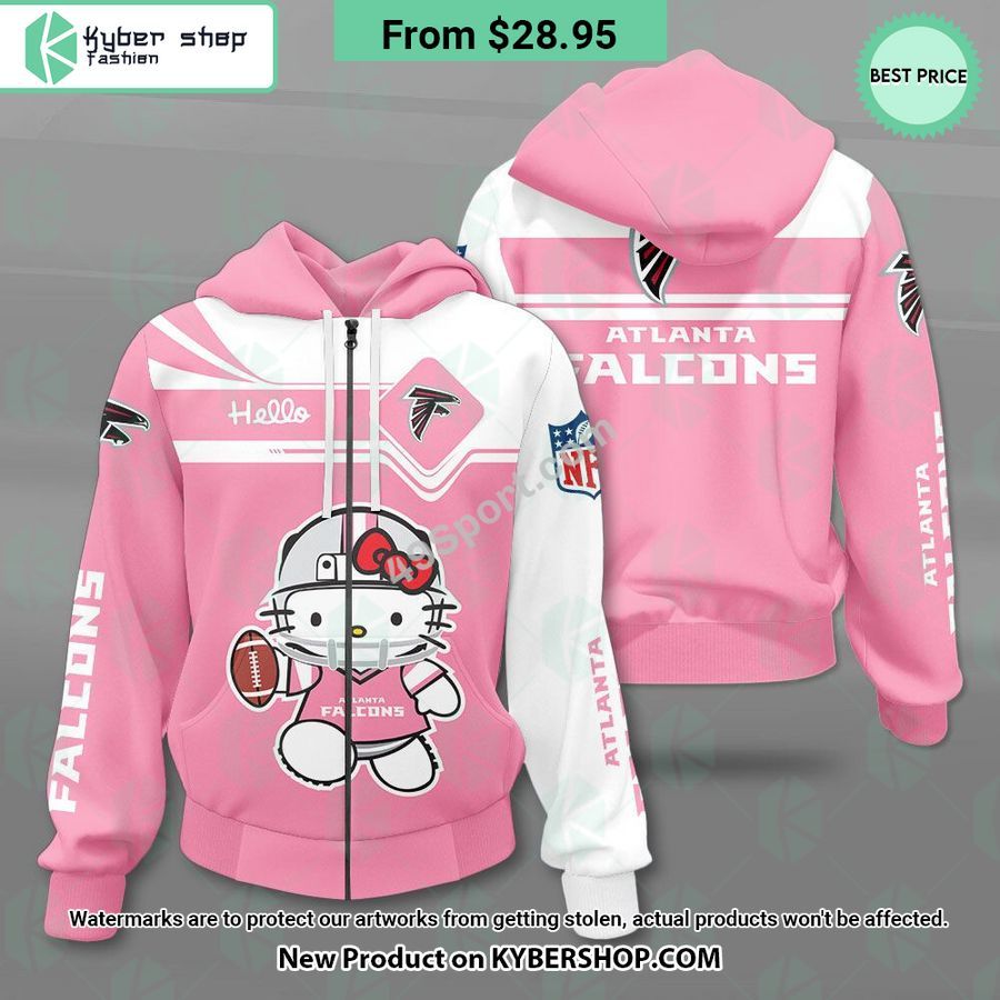 Atlanta Falcons Hello Kitty Shirt, Hoodie Hundred Million Dollar Smile Bro