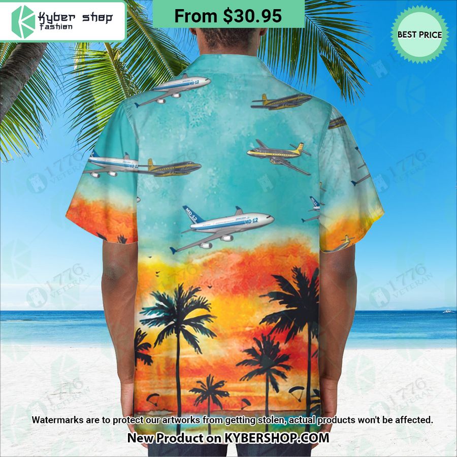 Avro Jetliner Sunset Hawaiian Shirt You Look Fresh In Nature