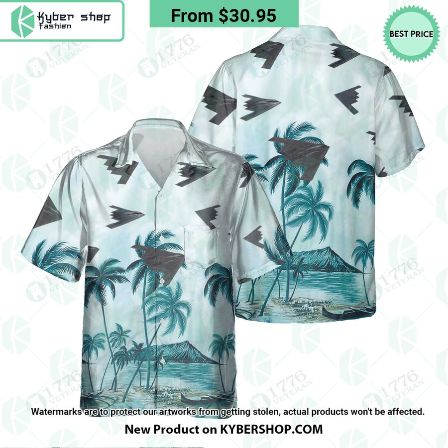 B 2 Spirit Palm Hawaiian Shirt Oh my God you have put on so much!