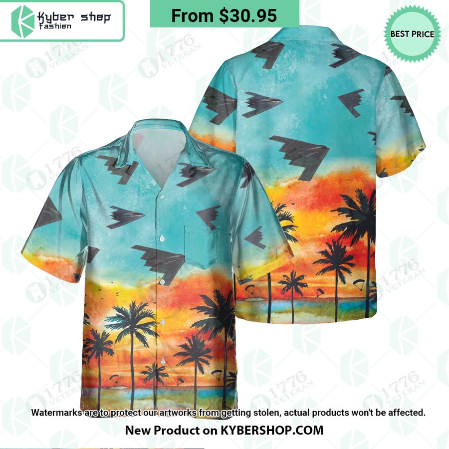 B 2 Spirit Sunset Hawaiian Shirt Great, I liked it