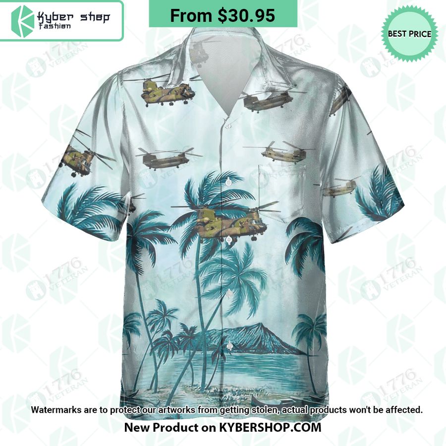 CH 147F Chinook Palm Hawaiian Shirt You look so healthy and fit