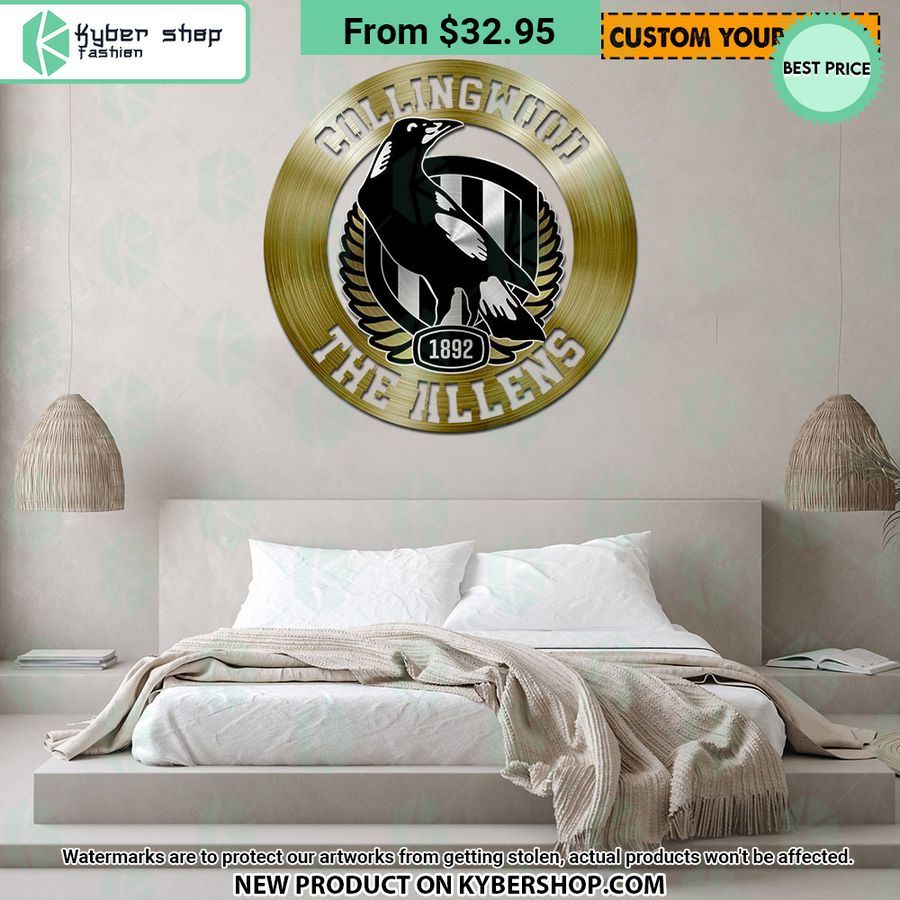 Collingwood FC CUSTOM Metal Sign 3 Collingwood FC CUSTOM Metal Sign Wow! This is gracious