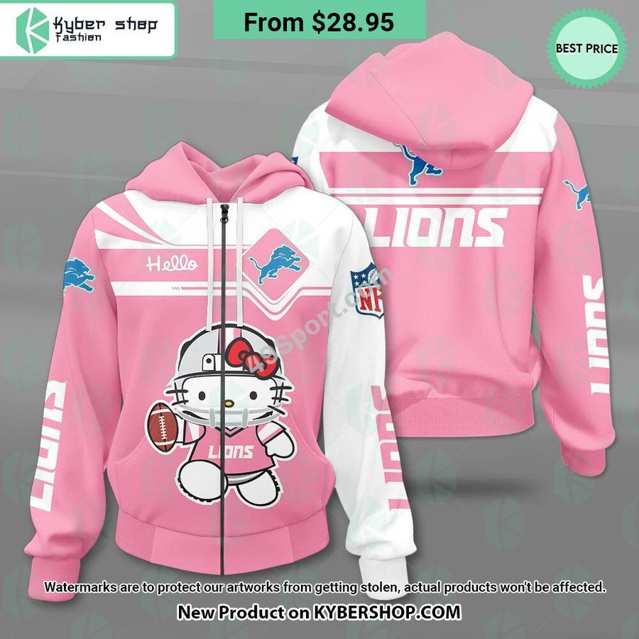 Detroit Lions Hello Kitty Shirt, hoodie 4 Detroit Lions Hello Kitty Shirt, hoodie Hundred million dollar smile bro