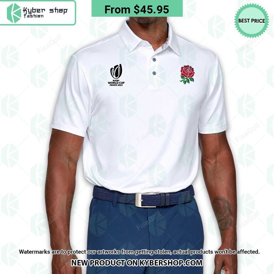England Rugby World Cup 2023 Polo Shirt Eye soothing picture dear