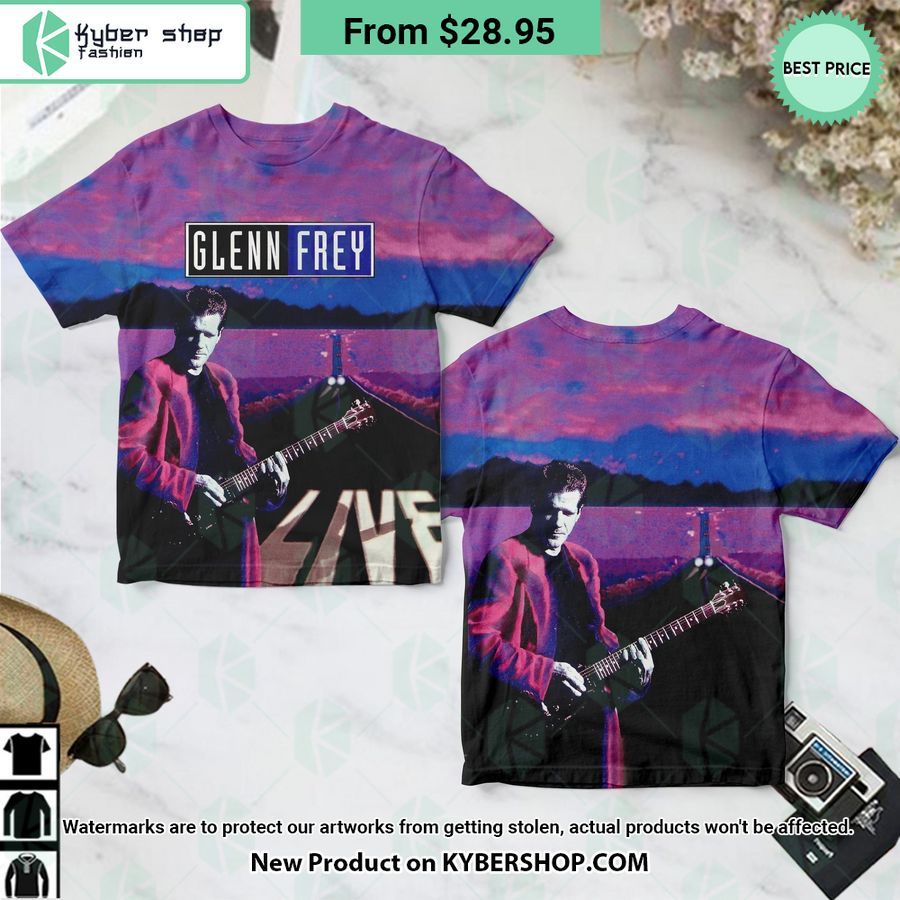 Glenn Frey Live Album Shirt How did you always manage to smile so well?