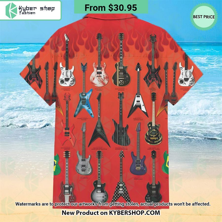 Guitar Series Hawaiian Shirt Great, I liked it