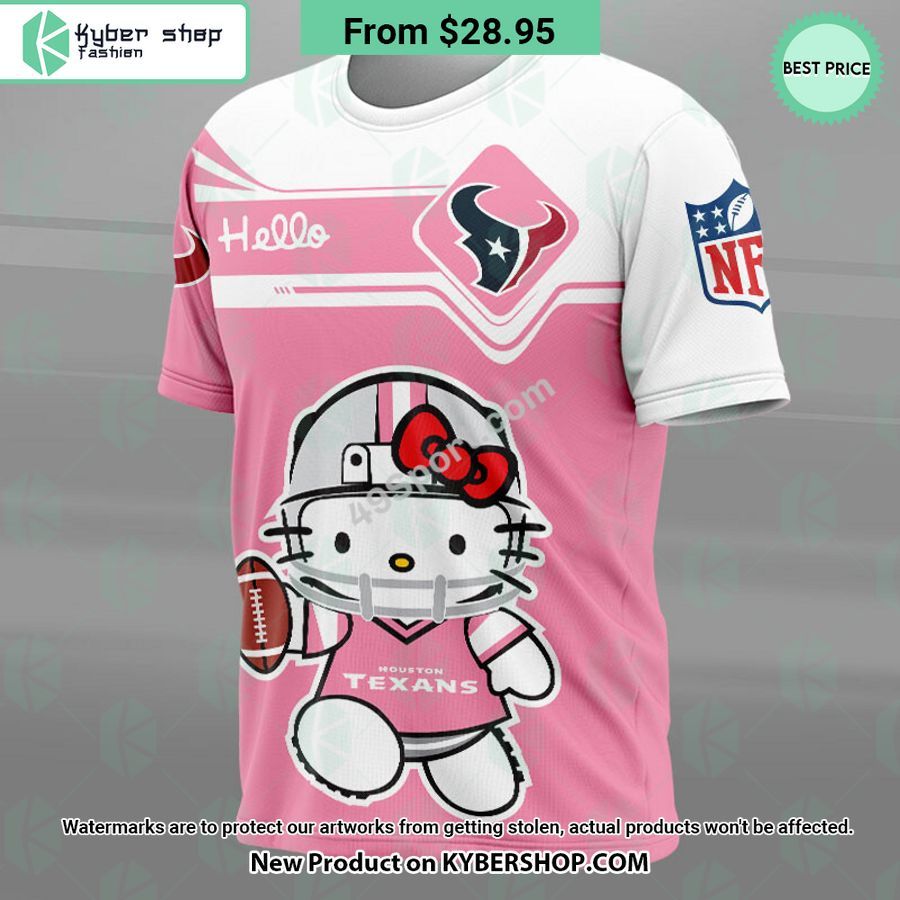 Houston Texans Hello Kitty Shirt, hoodie Pic of the century