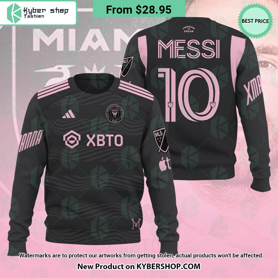 Inter Miami CF Lionel Messi 10 T Shirt Lovely smile