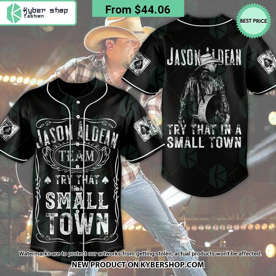 Jason Aldean Team Try That In A Small Town Baseball Jersey Wow, cute pie