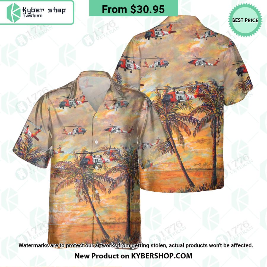 MH 60 Jayhawk Hawaiian Shirt You are getting me envious with your look