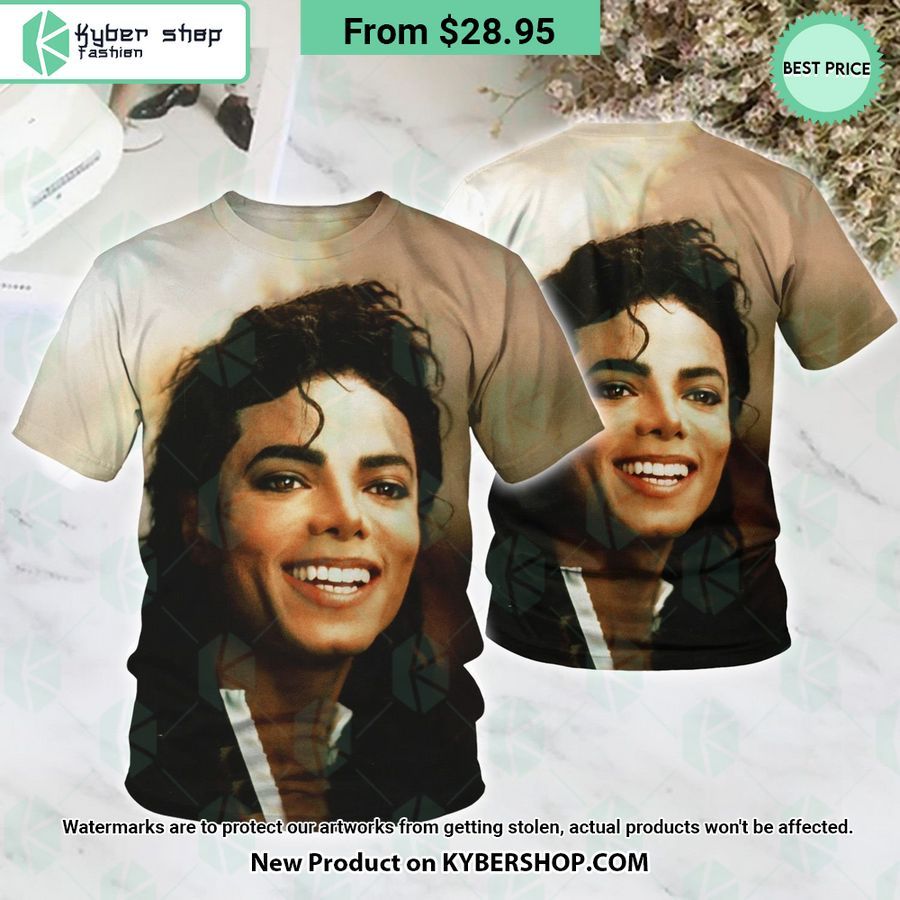 Michael Jackson Smile Shirt Coolosm